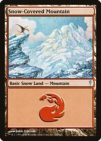 Snow-Covered Mountain #154