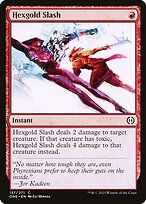 Hexgold Slash #137