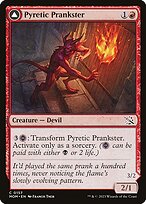 Pyretic Prankster // Glistening Goremonger #157