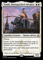 Tomik, Distinguished Advokist #31