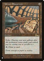 Urza's Blueprints #ULG-137