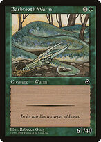 Barbtooth Wurm #122