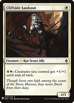Cliffside Lookout #BFZ-20