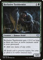Reclusive Taxidermist #214