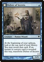 Delver of Secrets // Insectile Aberration #51