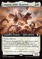 Augusta, Order Returned #61