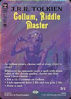 Gollum, Riddle Master #277