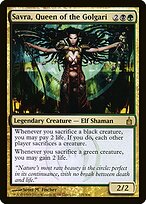 Savra, Queen of the Golgari #225