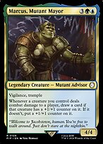 Marcus, Mutant Mayor #109
