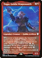 Toggo, Goblin Weaponsmith #576