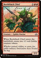 Beetleback Chief #PCA-40