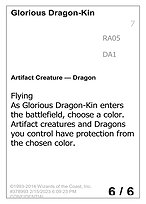 Glorious Dragon-Kin #RA05a