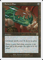 Feroz's Ban #295