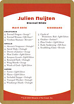 Julien Nuijten Decklist #jn0b
