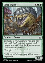 Siege Wurm #155