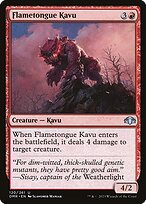 Flametongue Kavu #120