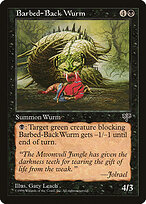 Barbed-Back Wurm #105