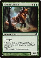 Vulpine Goliath #THS-183
