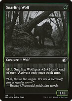 Snarling Wolf #199