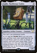 Codie, Vociferous Codex #253p