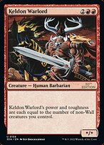 Keldon Warlord #156