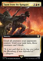 Taunt from the Rampart #151
