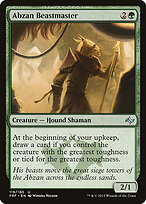 Abzan Beastmaster #119