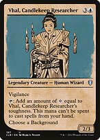 Vhal, Candlekeep Researcher #387