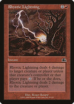 Rhystic Lightning #99
