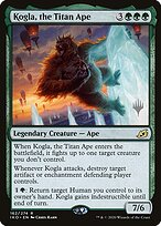 Kogla, the Titan Ape #162p
