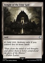 Temple of the False God #311