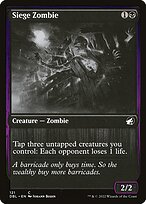 Siege Zombie #121