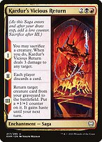 Kardur's Vicious Return #217