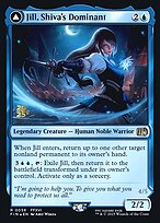 Jill, Shiva's Dominant // Shiva, Warden of Ice #58s