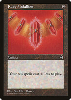 Ruby Medallion #305
