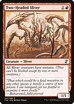 Two-Headed Sliver #197
