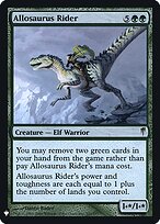 Allosaurus Rider #CSP-101