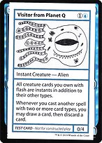 Visitor from Planet Q #33