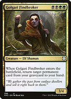 Golgari Findbroker #86