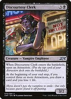 Discourtesy Clerk #70