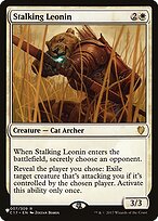 Stalking Leonin #C17-7