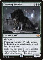 Cemetery Prowler #191p