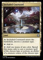 Secluded Courtyard #350