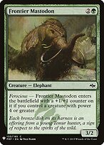 Frontier Mastodon #FRF-130