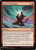 Fierce Invocation #FRF-98