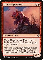 Flametongue Kavu #48