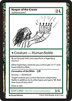 Keeper of the Crown // Coronation of the Wilds #577