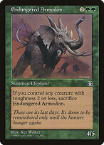 Endangered Armodon #107