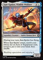 Sun-Spider, Nimble Webber #154