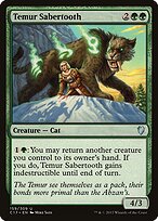 Temur Sabertooth #159